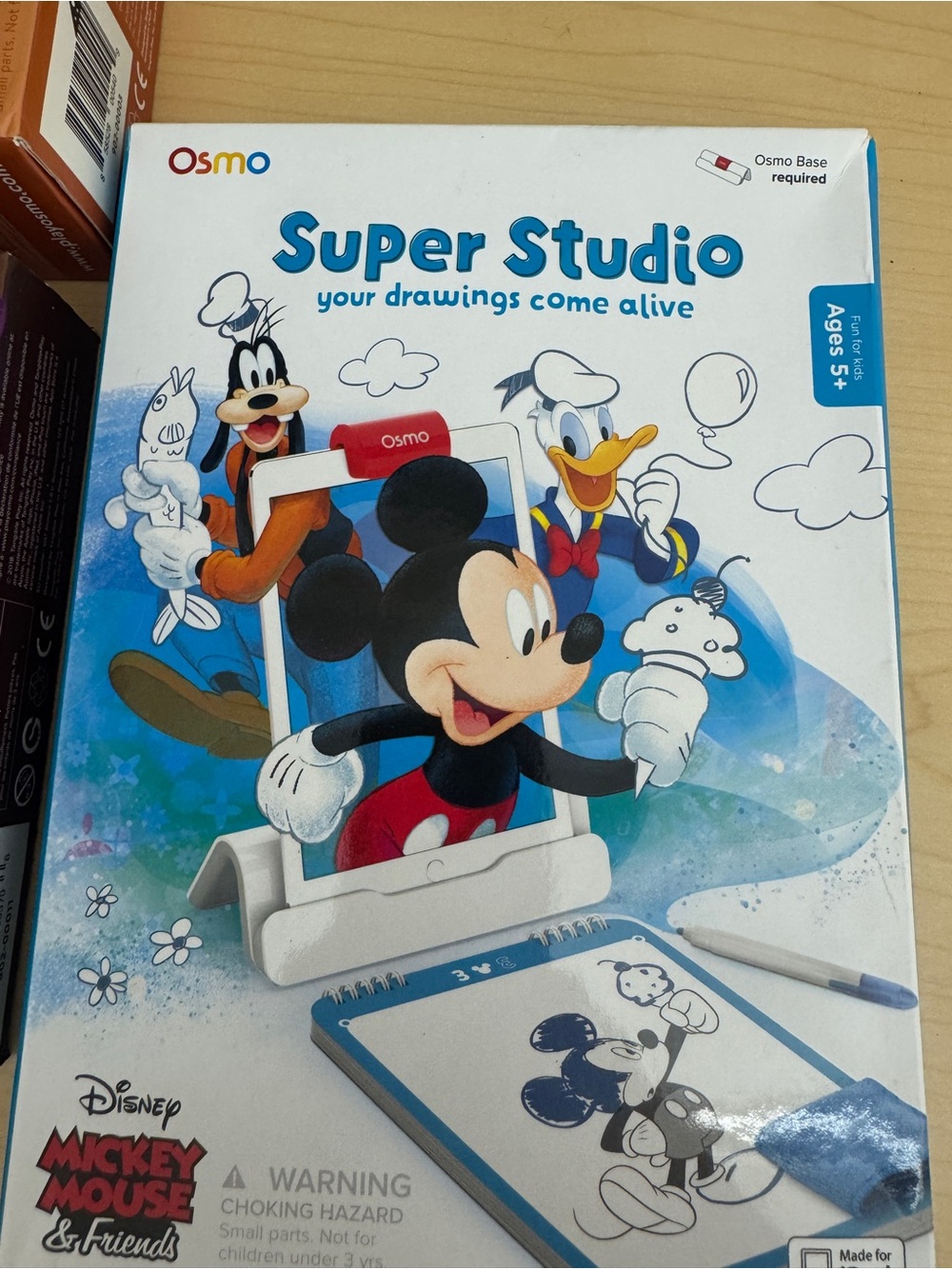 Osmo Super Studio Kids Drawing Kit - Blue/Red